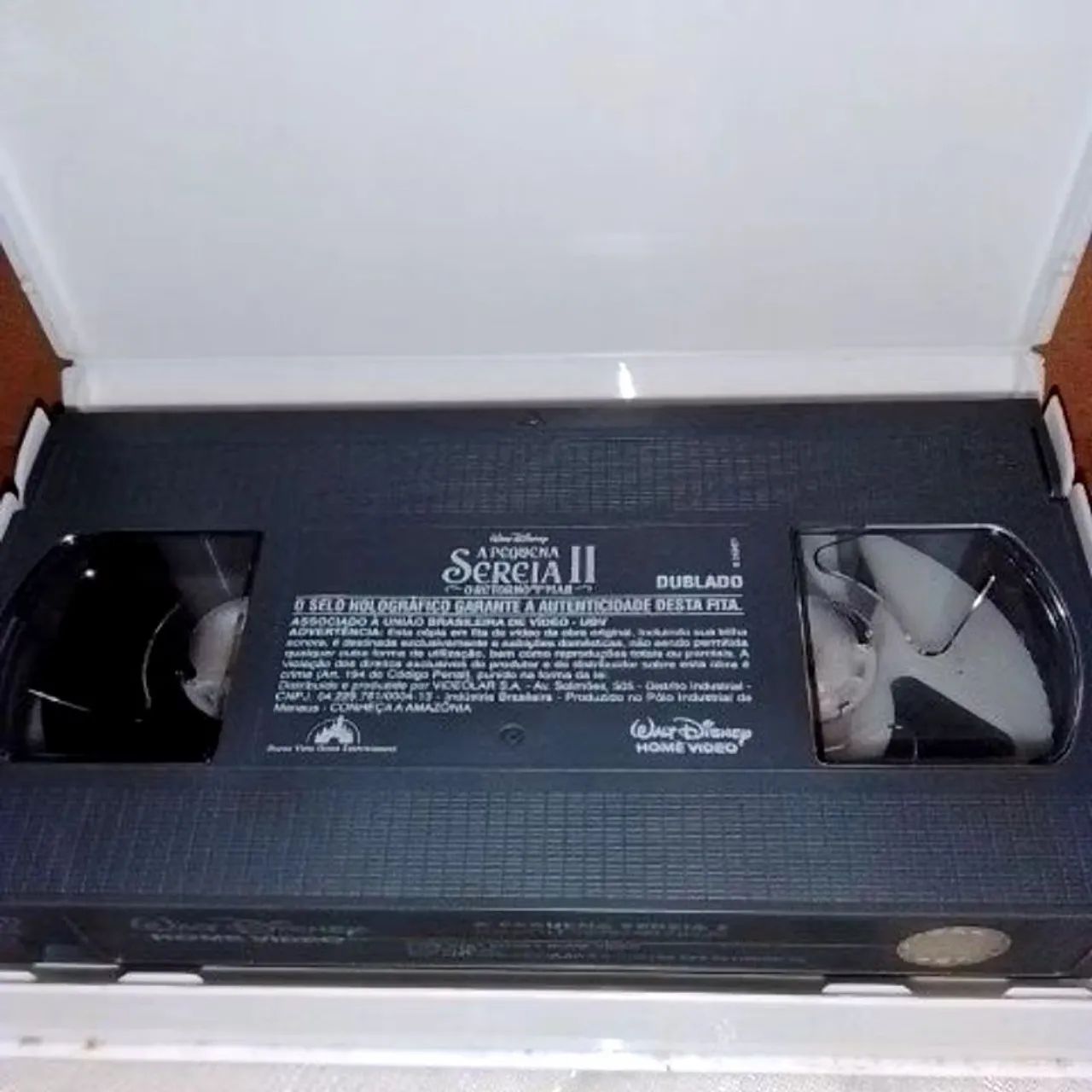 VHS a pequena sereia 2 dublado  - Foto 3