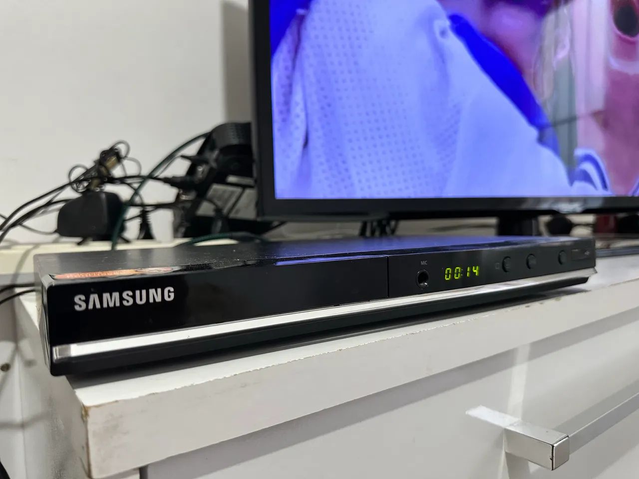 Dvd Player Videokê Samsung C360KS C/ Microfone