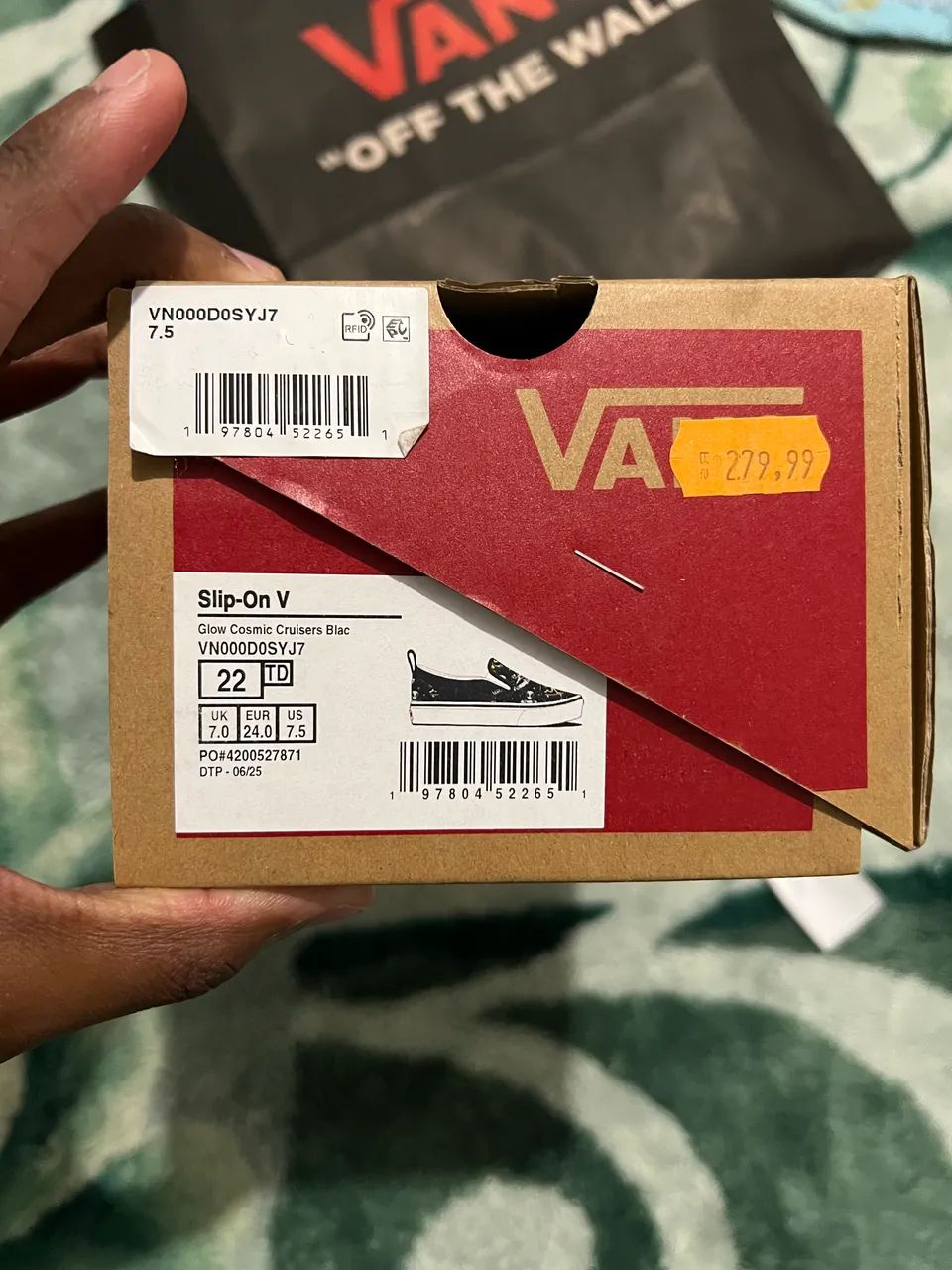 Tênis Vans Original Slip-On Infantil  - Foto 4