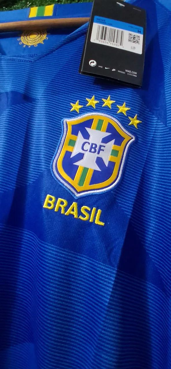 Camisa Brasil retrô 2018 - Foto 2