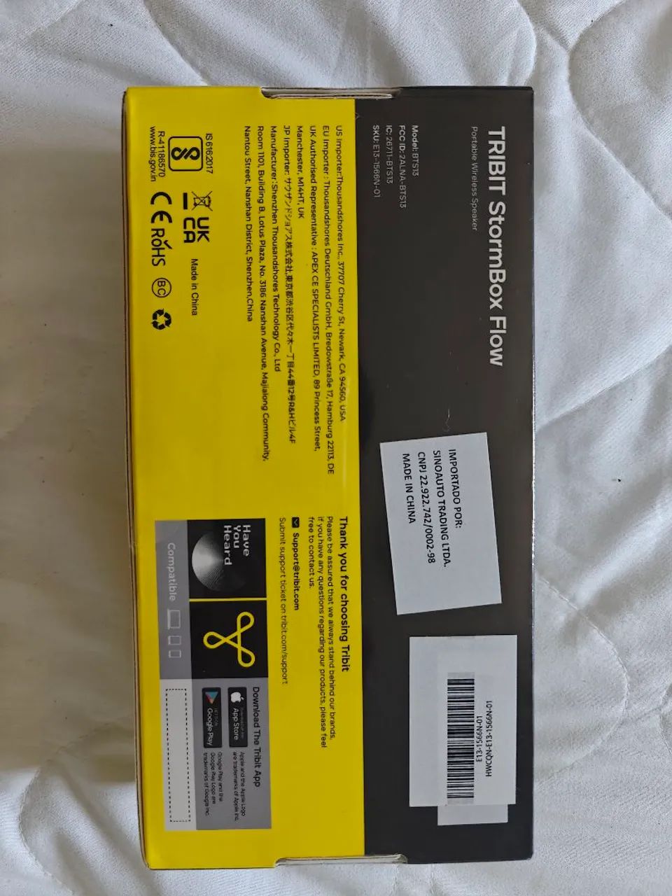 Caixa de som Bluetooth Tribit StormBox Flow 25W - Foto 2