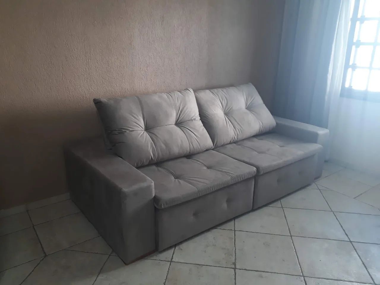 Sofá retrátil de 4 lugares   - Foto 3