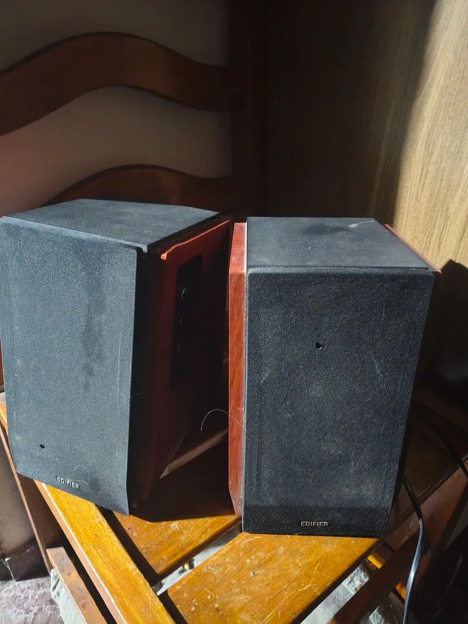 Monitor De Áudio 66w Rms Bluetooth Edifier R1700bt - Madeira - Foto 2