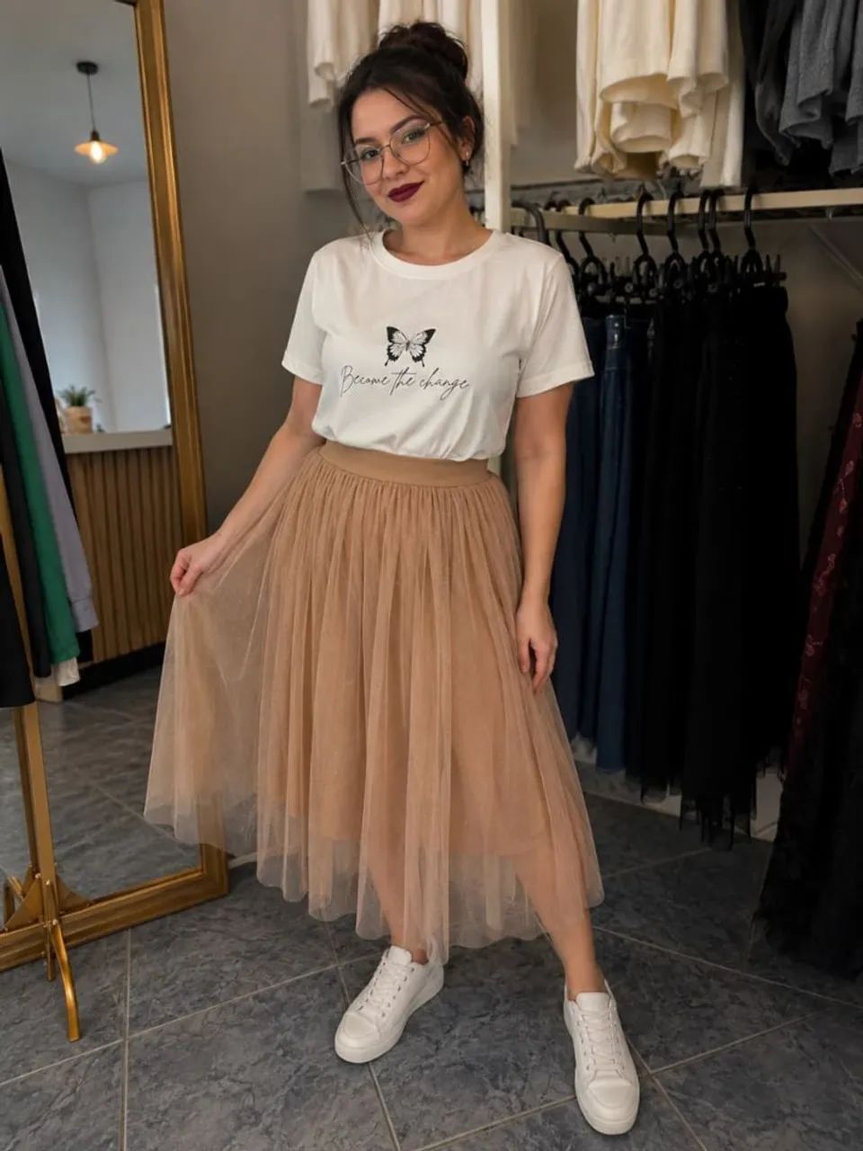 Saias de tule