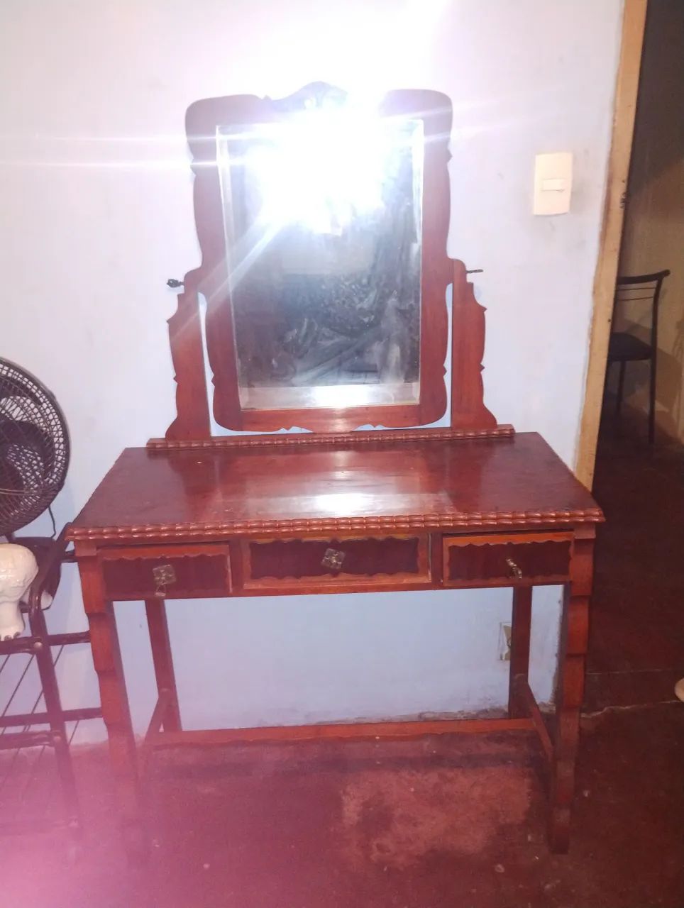Penteadeira madeira maciça 