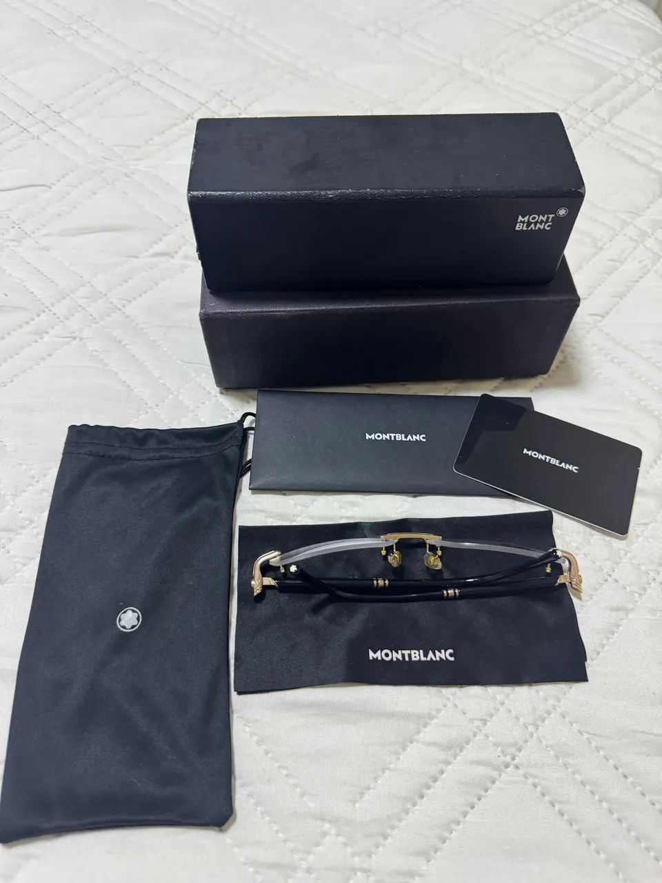 Oculos Montblanc Homenagem ao centenário da caneta Meisterstück  - Foto 5