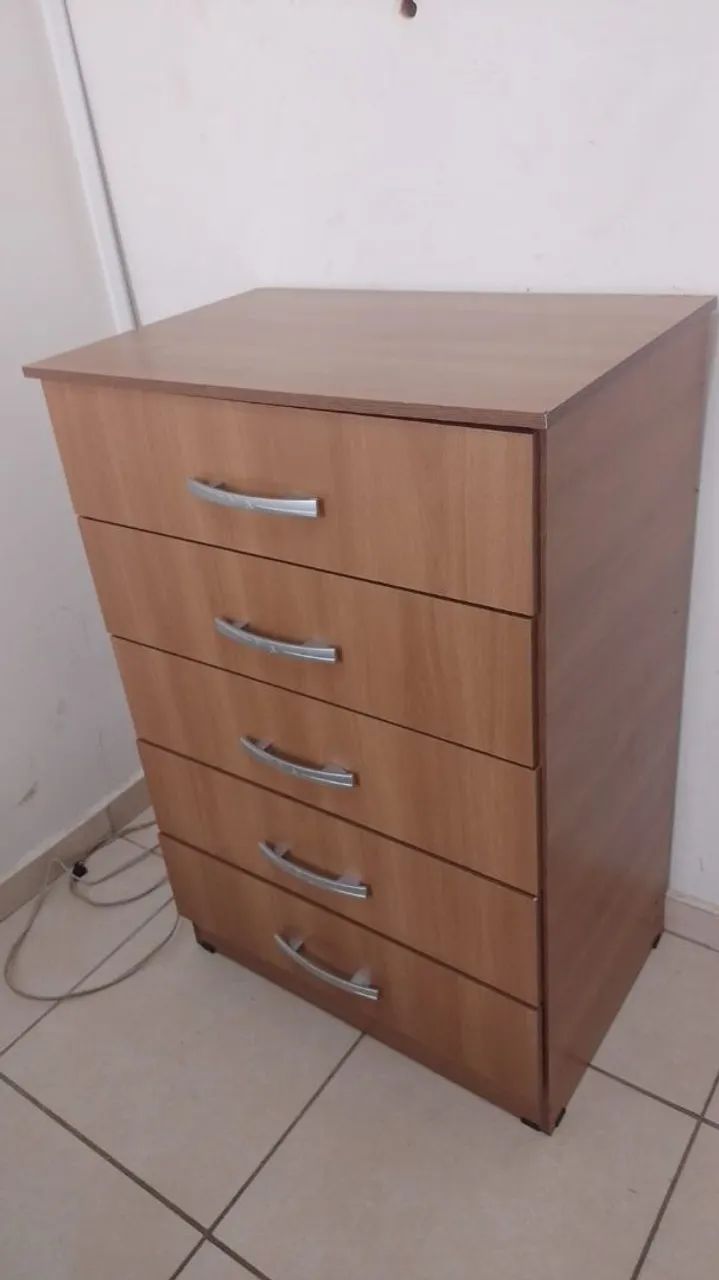 Cama box + colchão e comada 