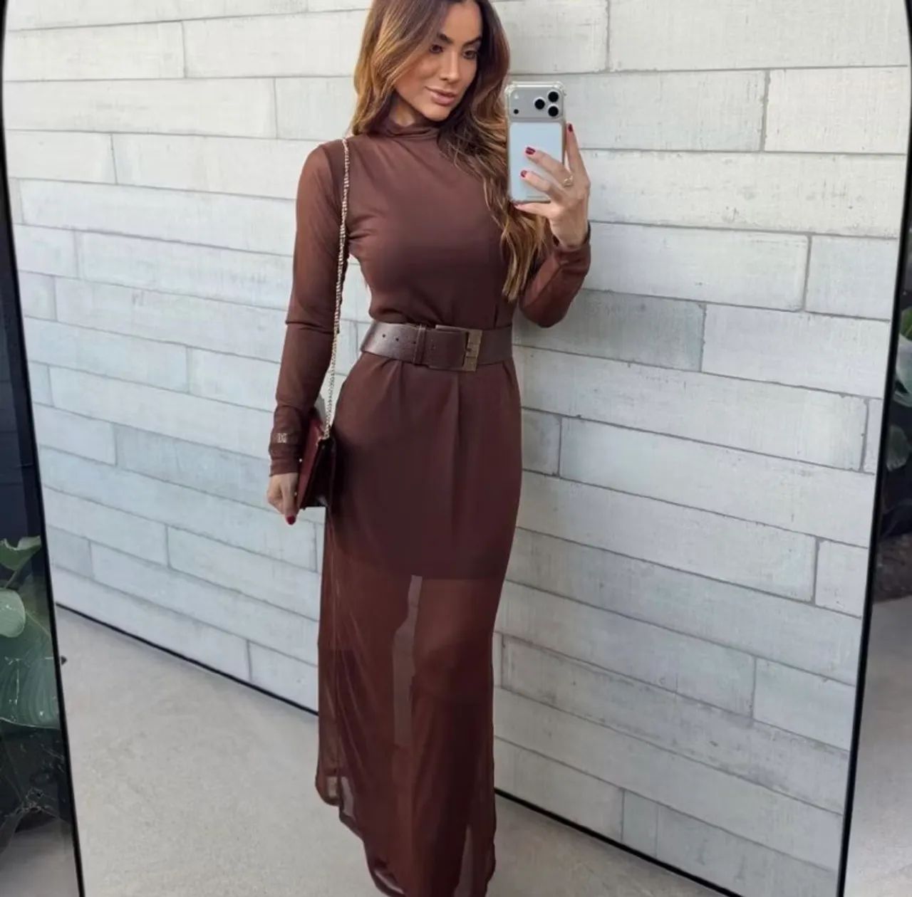 Vestido tule novo