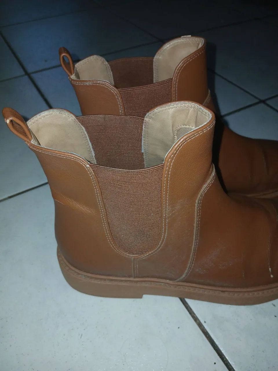 Bota de couro  - Foto 3
