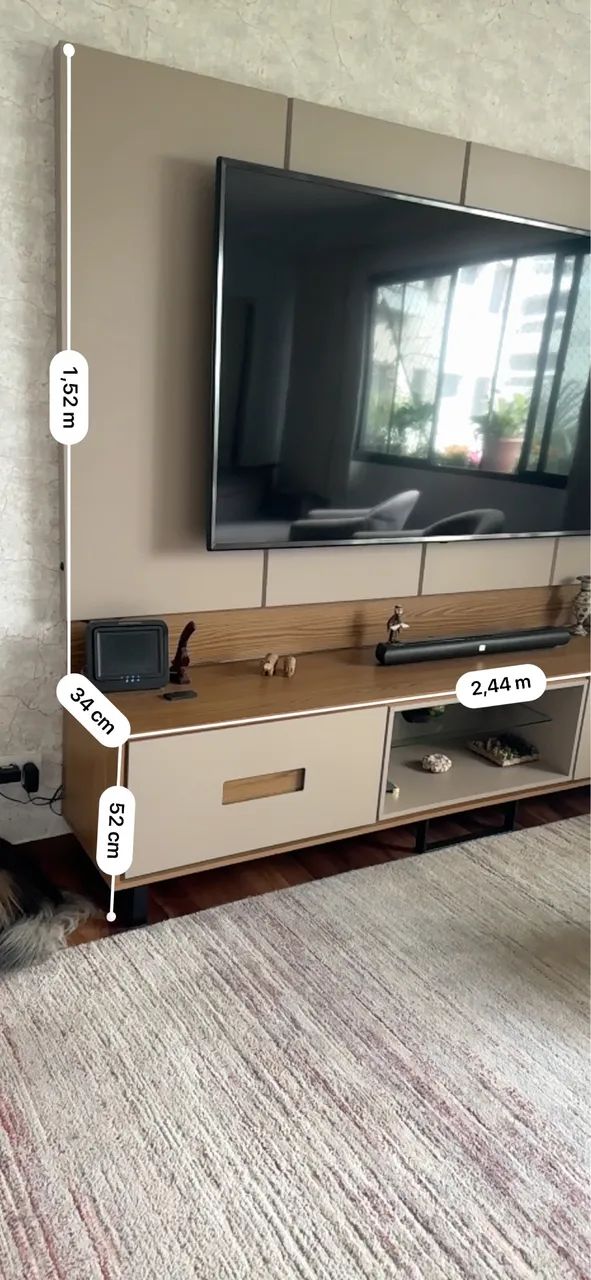 Magnificent Rack with LED Panel