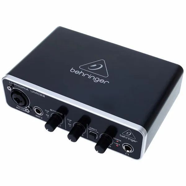 Interface De Áudio Behringer U-phoria Umc22  - Foto 2