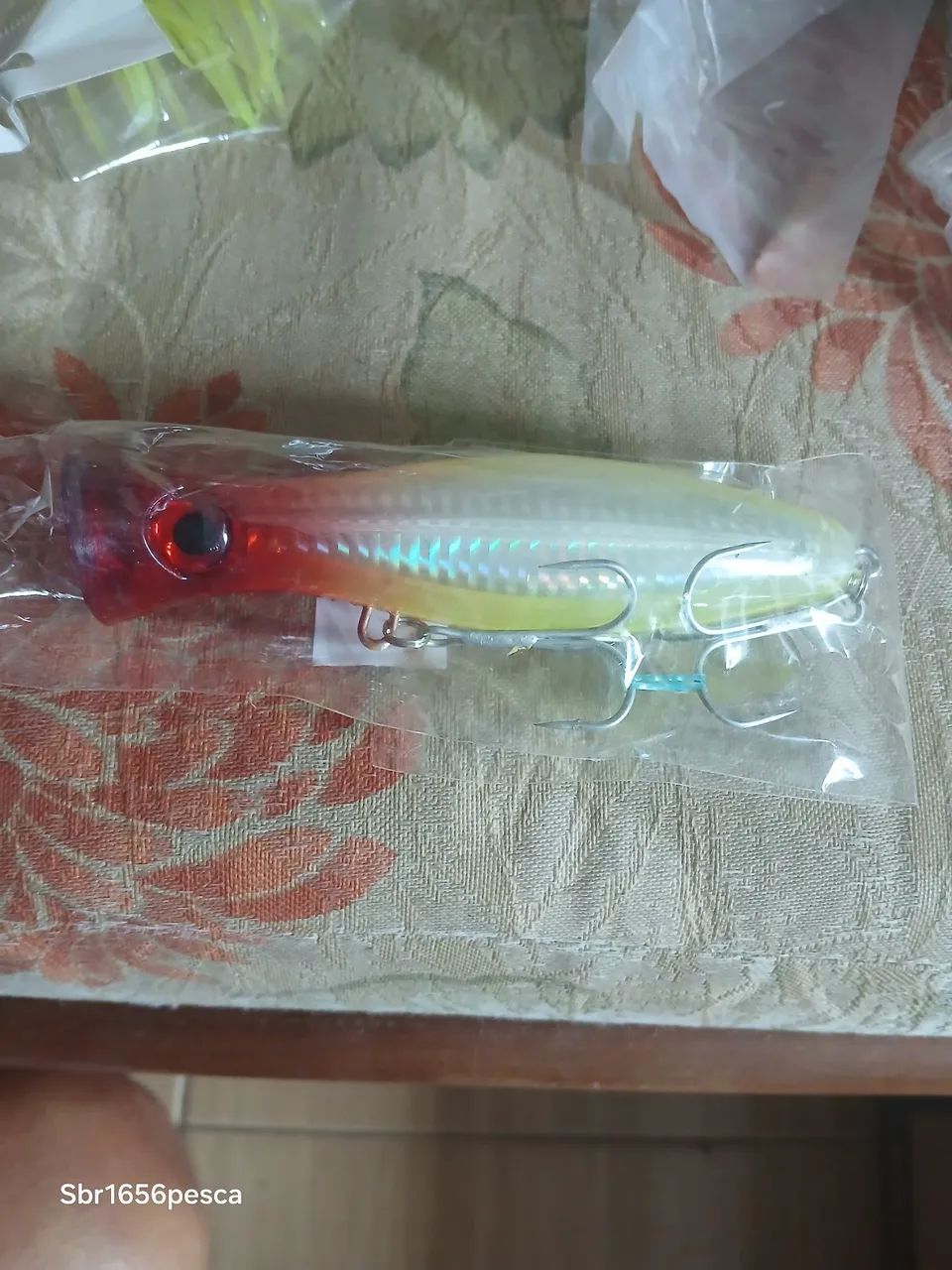 Isca de pesca artificial popper 120mm unitario - Foto 2