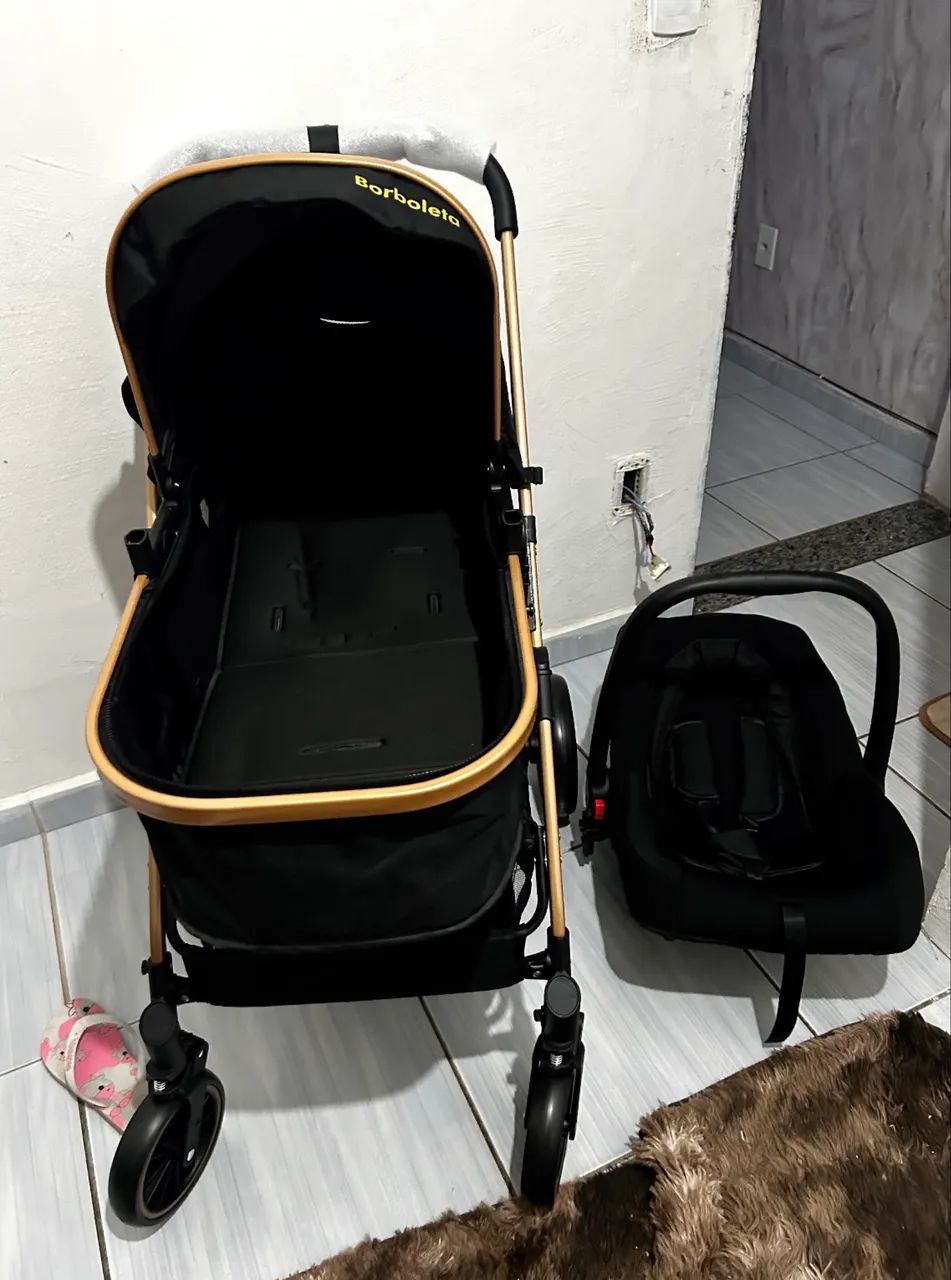 Carrinho de bebê Moisés 3 em 1  - Foto 3