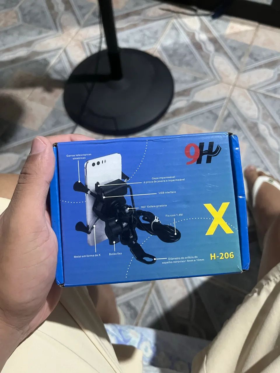 Suporte de celular para moto - Foto 2