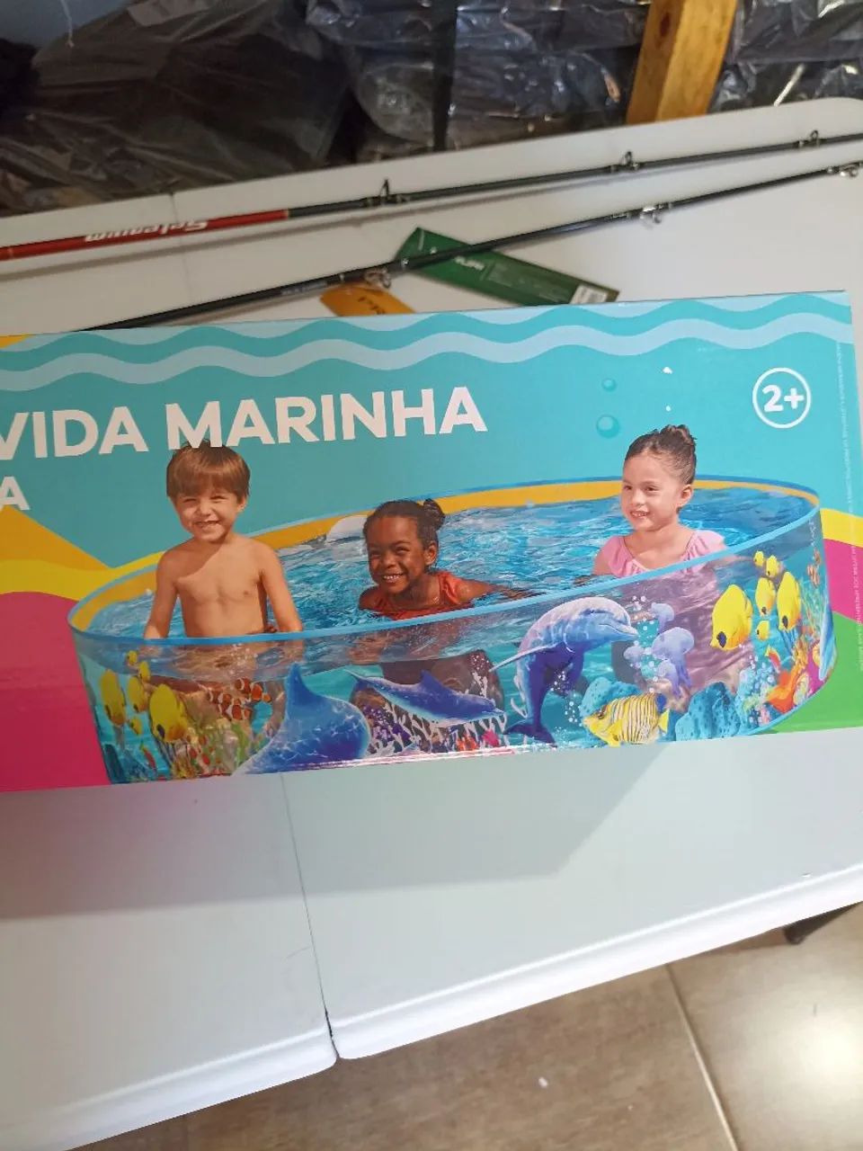 Piscina BELFIX Vida Marinha Semi rígida  - Foto 4