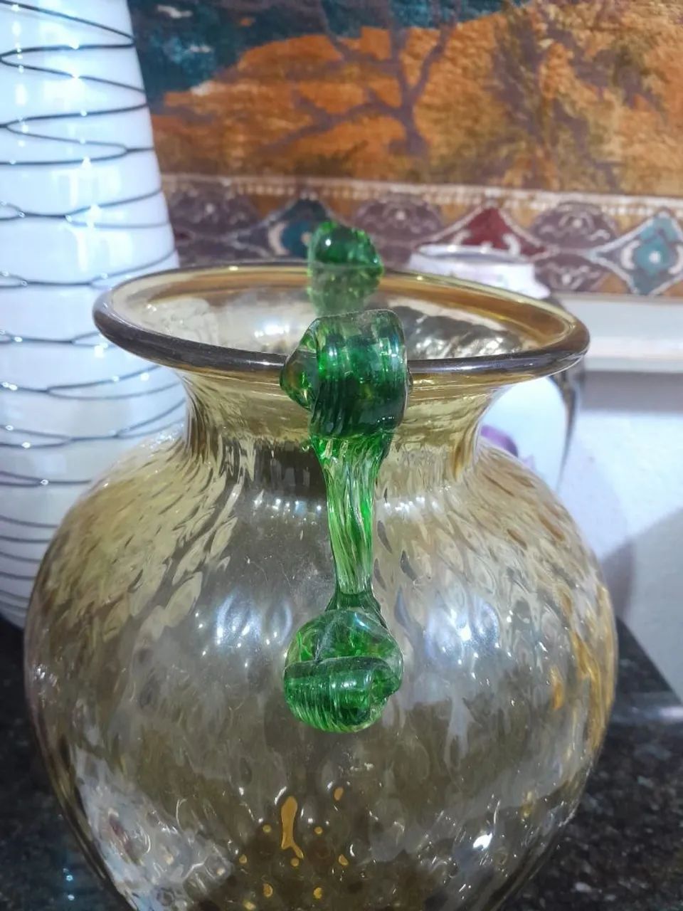 Vaso em vidro murano - Foto 2