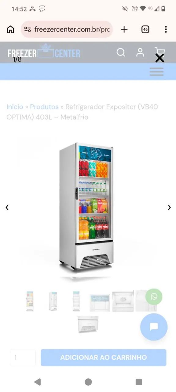Refrigeração comercial e residencial 