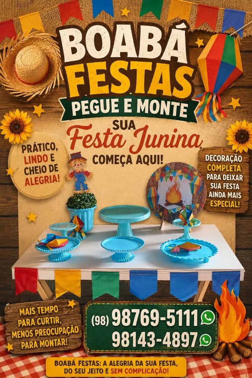 Pegue e monte apartir de 50,00 