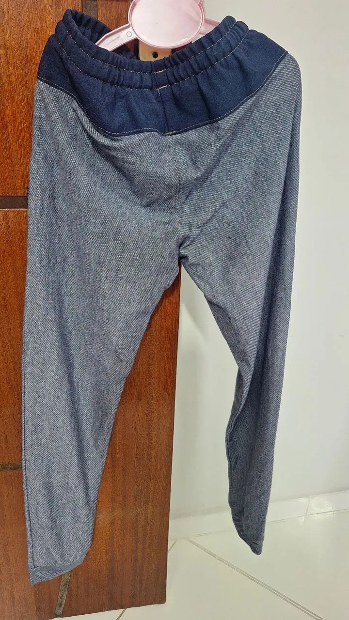 Calça infantil  da alphafeto 