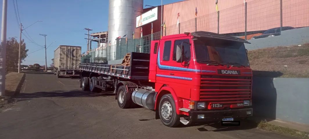 Scania 113 carretinha 2 eixos  - Foto 4