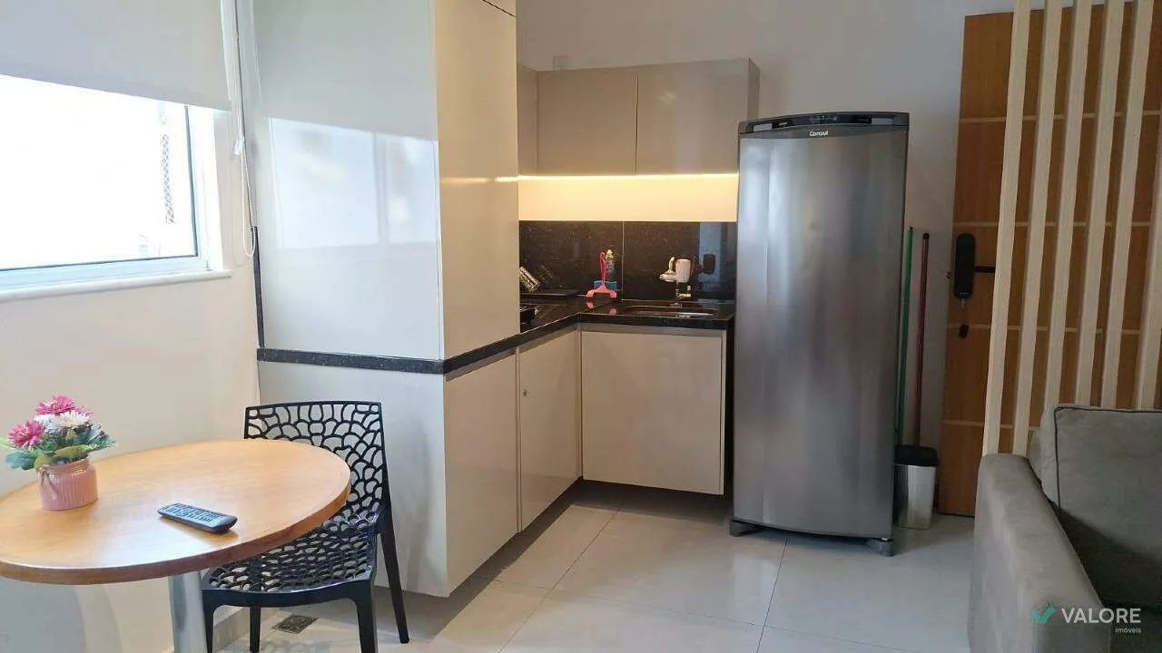 Apartamento 1 quarto mobiliado à venda no Serra