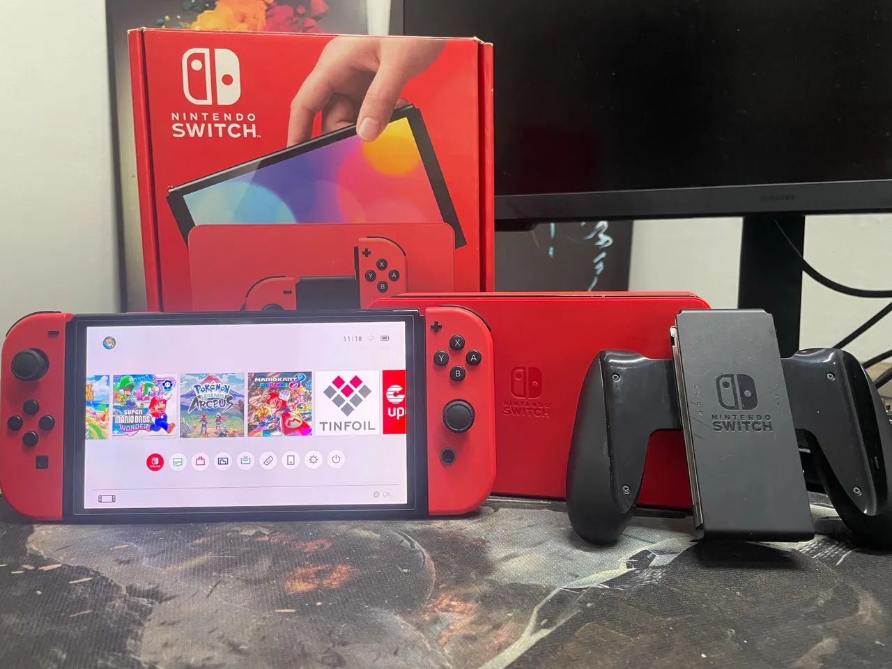Nintendo switch oled desbloqueado 