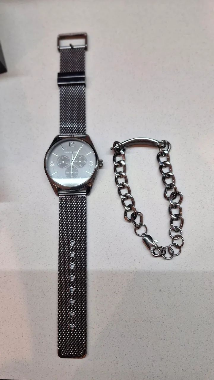 Conjunto Relógio + Pulseira Van Heusen - Foto 2