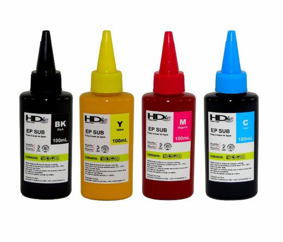 Tinta Sublimatica para Impressora Epson R$ 35,00 frasco de 100 ml