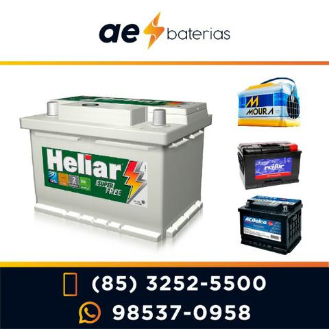 Bateria Automotiva Nova Para Gol, Onix, Hb20, Palio, Prisma e Outros