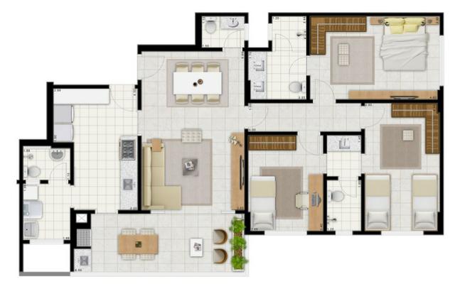 Ed Bonavita - 115m² - proximo shopping pantanal - Foto 2