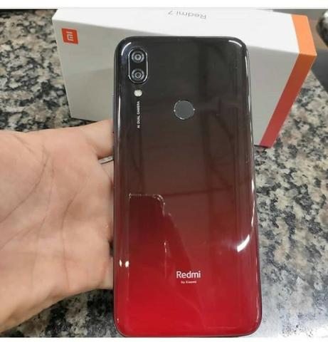 Xiaomi Redmi 7 32gb 3gb Rom Global Lacrado Novo Com Garantia 6 Meses/Azul/Preto/Vermelho - Foto 3
