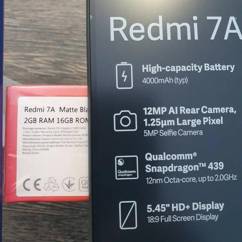 Xiaomi Redmi 7a 32gb 2gb Ram Bateria 4000mAh/Garantia de 6 Meses Azul/Preto - Foto 3