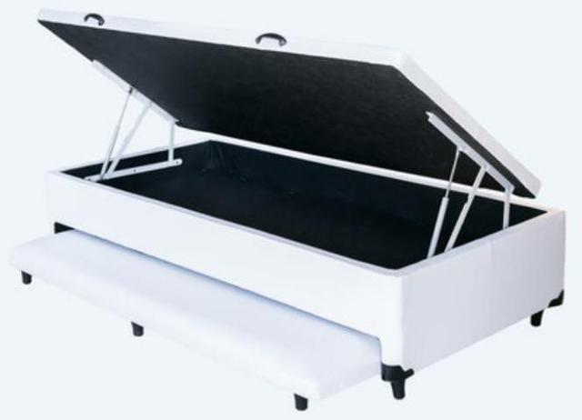 Cama box baú com cama auxiliar em 12x!!!