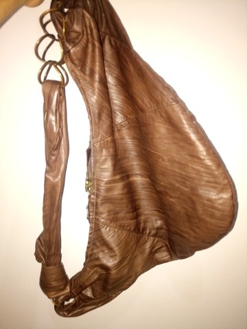 Bolsa Dautore *couro legítimo* - NOVA - Foto 3