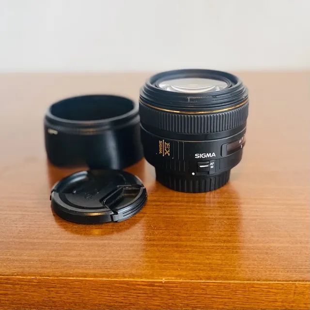 Lente Sigma 30mm 1.4 para Canon com Parasol - Foto 5