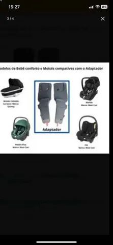 Adaptador Quinny Mood ( bebê conforto e Moisés ) - Foto 3