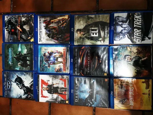 Coleção de filmes em bluray