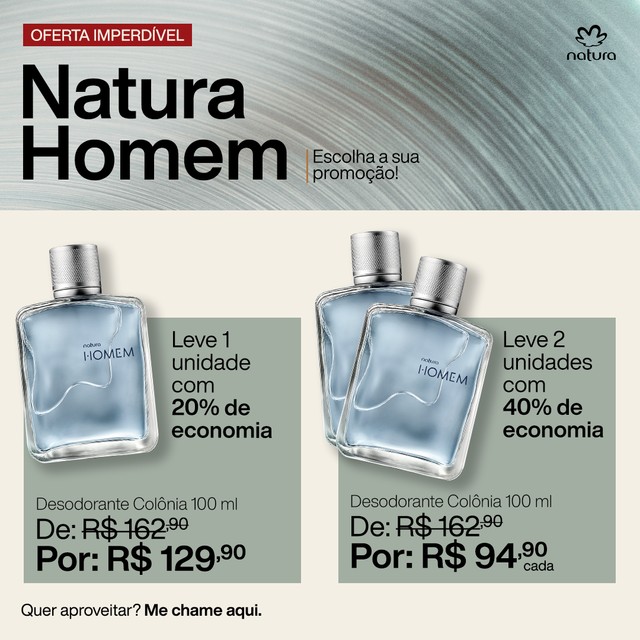 Natura homem - Beleza e saúde - Itaporanga D'Ajuda 1171658810 | OLX