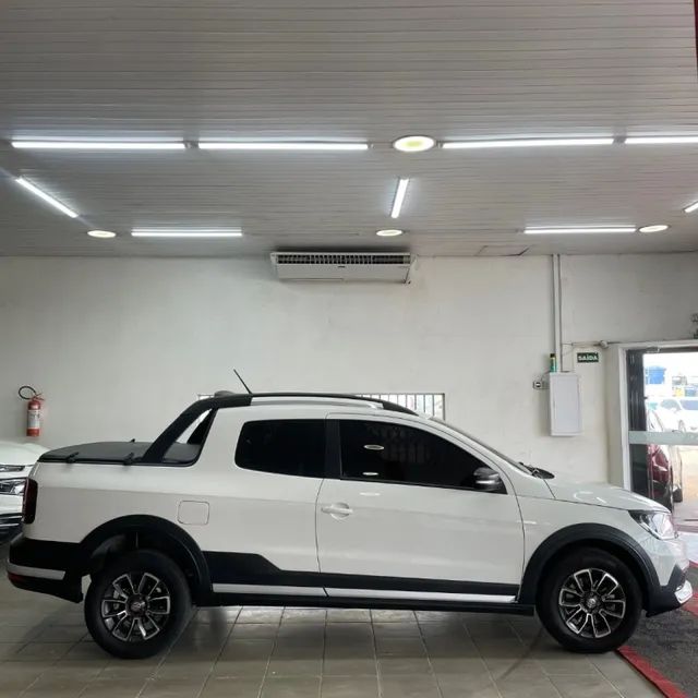 VISITANDO R$ 85.860 Volkswagen Saveiro Cross CD 2020 aro 15 Branco Cristal  MT5 1.6 16v Flex 120 cv 