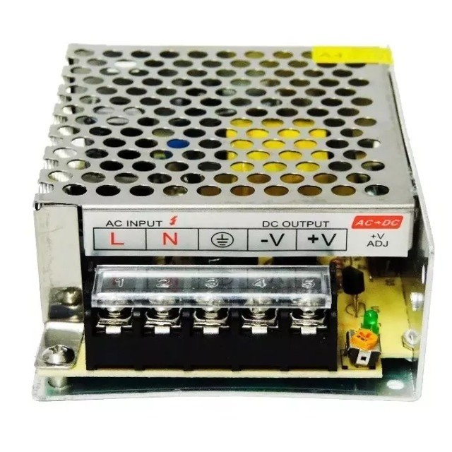 Fonte Chaveada 12v 5a 60w Colmeia Fita LED Câmera - Foto 2
