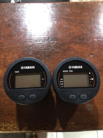 Tacômetro e velocímetro,RPM digital motor de popa yamaha 250hp ano 2021 - Foto 5