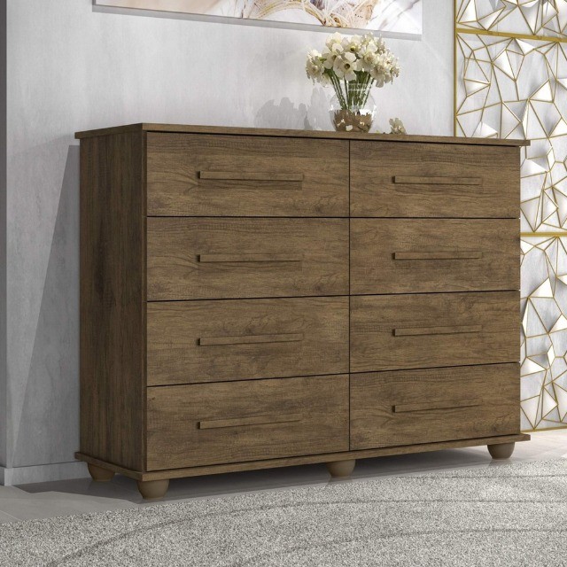 Cômoda Apollo 8G Branco SR - Foto 4