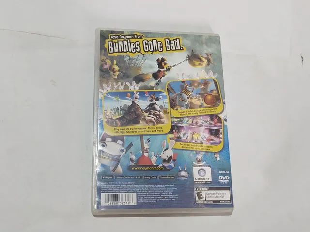 Jogo Ps2 Rayman Raving Rabbids