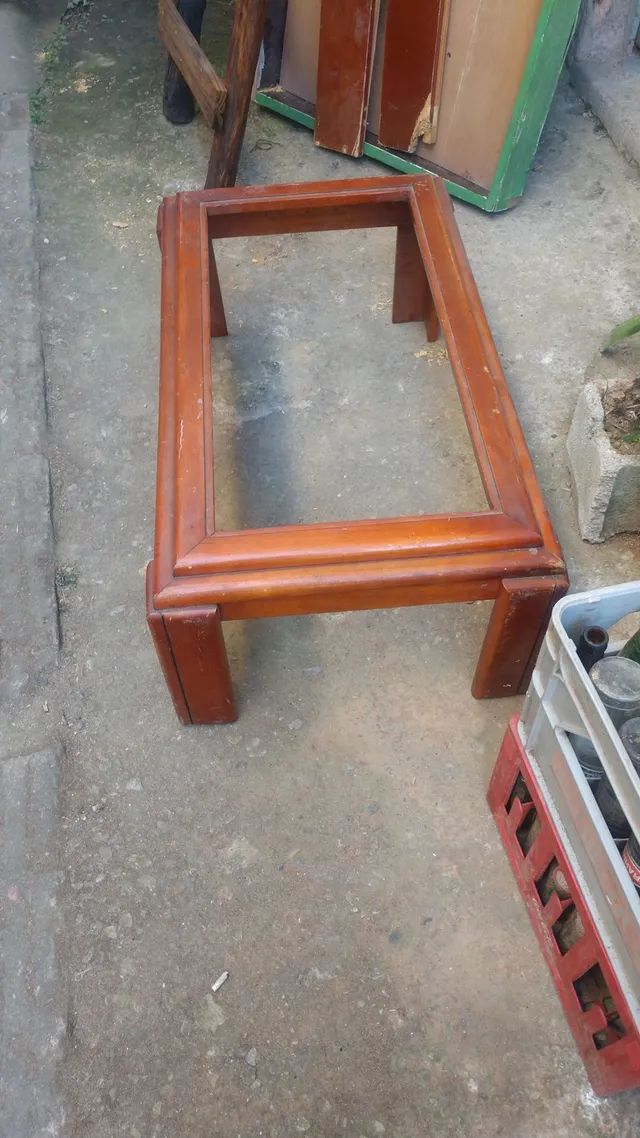 Mesinha de centro não tem vidro - Foto 3