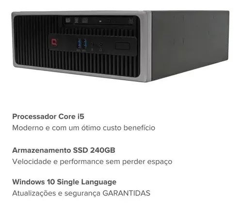 Computador Compaq Presario CQ-14, Intel Core I5, 4gb RAM, SSD 240GB, W10 Original- (NOVO) - Foto 2