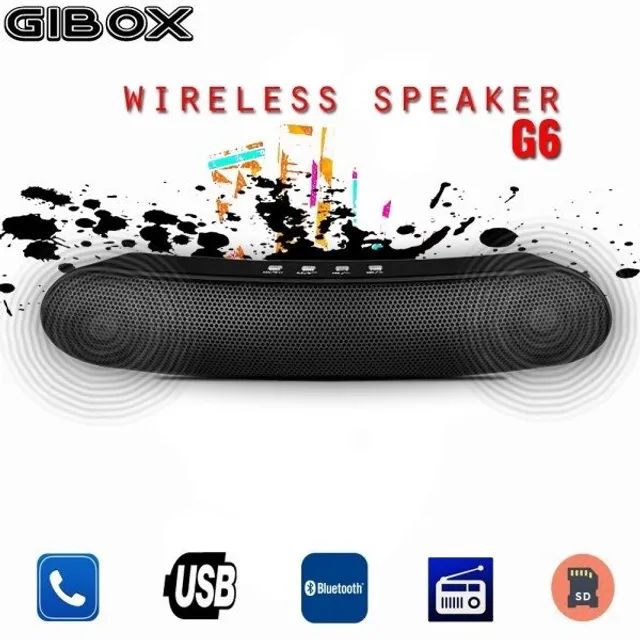 Sound Bar GiBox G6 curve qualidade de som limpo sem distorções - Foto 4