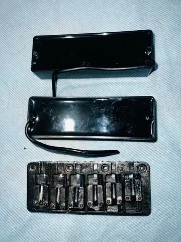 Kit par captadores + ponte para baixo de 6 cordas!!! - Foto 4