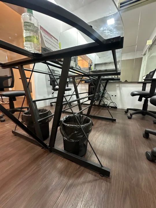 MESA DE VIDRO TOK STOK  - Foto 4