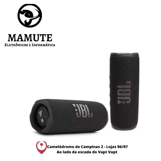 Caixa De Som Bluetooth JbL Flip 6 Original - À Prova D'água