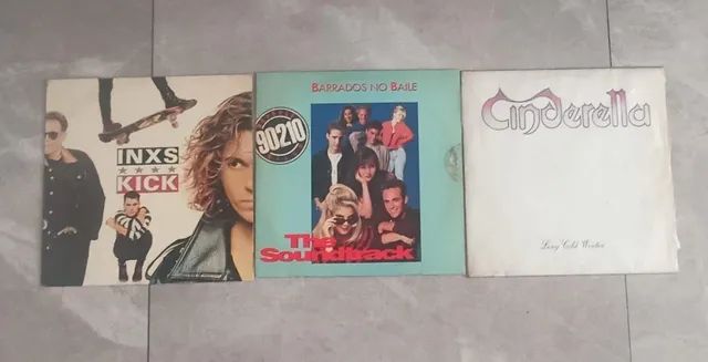 Discos Colecionador: CINDERELLA / INXS KICK/ THE SOUNDBACK